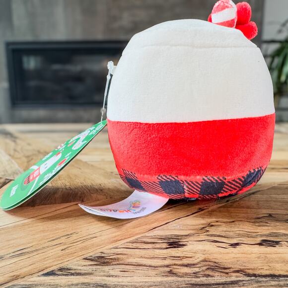 NWT-2022, Alten, The Milk For Santa Plush Milk Carton Holiday Squishmallow-4" - Picture 6 of 6